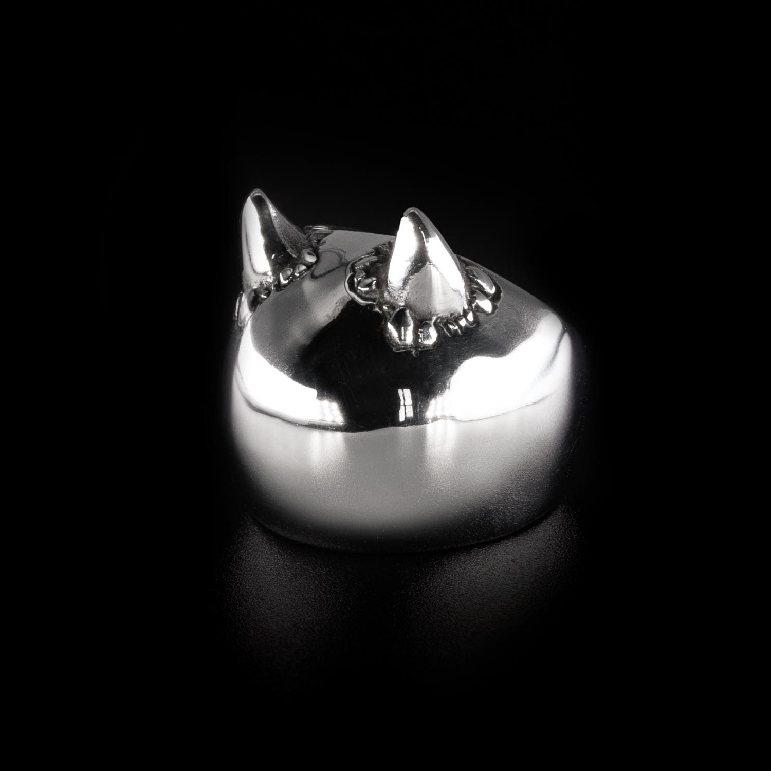 Hornball Ring ring Personal Fears Personal Fears Hornball Ring | Devil Ring | Evil Jewelry | Modern Rings