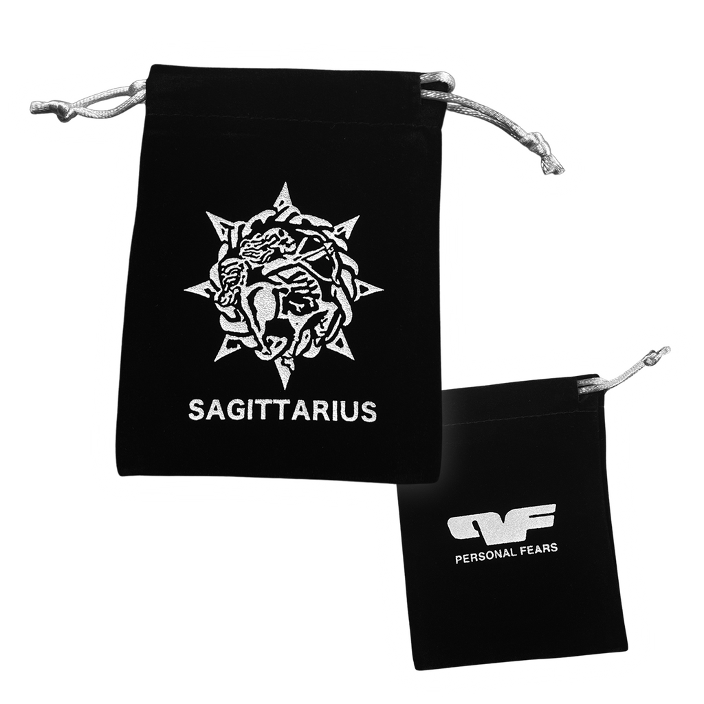 Sagittarius (November 22 – December 21) Necklaces Personal Fears Personal Fears SAGITTARIUS Necklace - Zodiac Jewelry