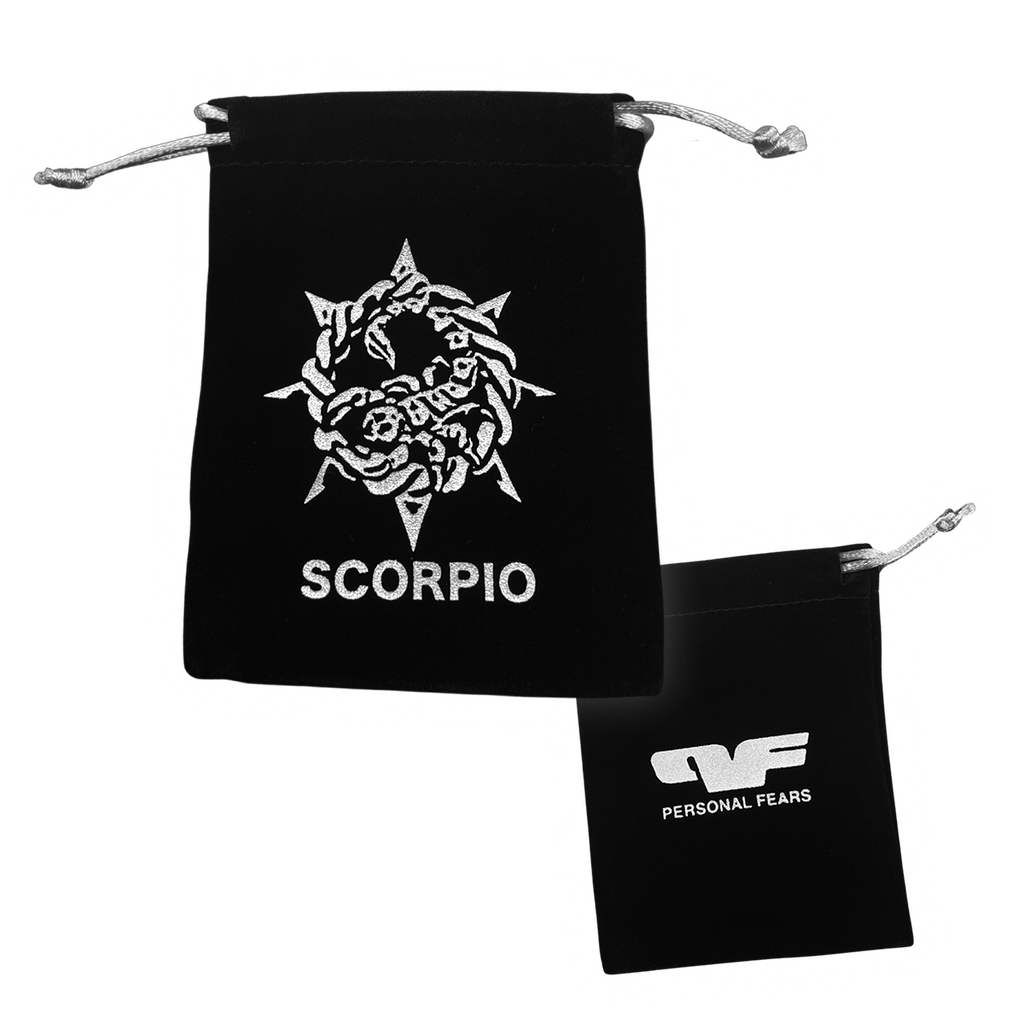 Scorpio (October 23 – November 21) Necklaces Personal Fears Personal Fears SCORPIO Necklace - Zodiac Jewelry