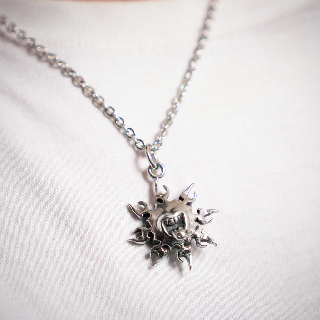 Tribal Sun Pendant Chain chain Personal Fears Personal Fears Tribal Sun Pendant Chain | 90s Jewelry | Alt Jewelry