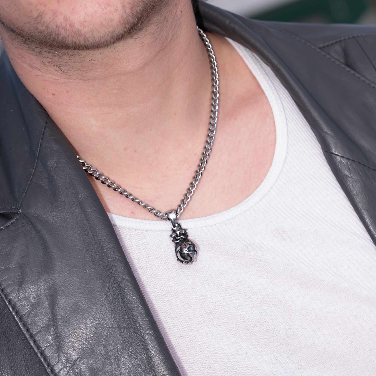 World Domination Chain Necklaces Personal Fears Personal Fears World Domination Chain | 90's jewelry | Y2K jewelry